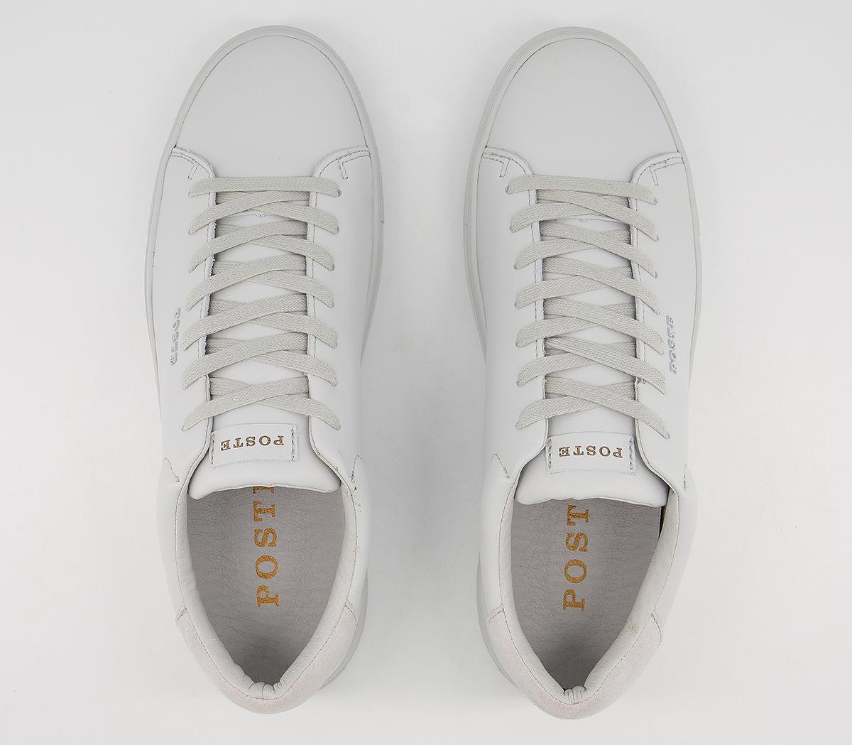 Poste Pierre Trainers Poste Pierre Trainers Dove Leather