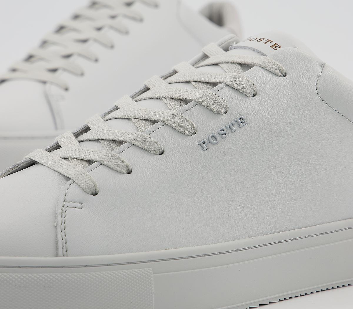 Poste Pierre Trainers Poste Pierre Trainers Dove Leather