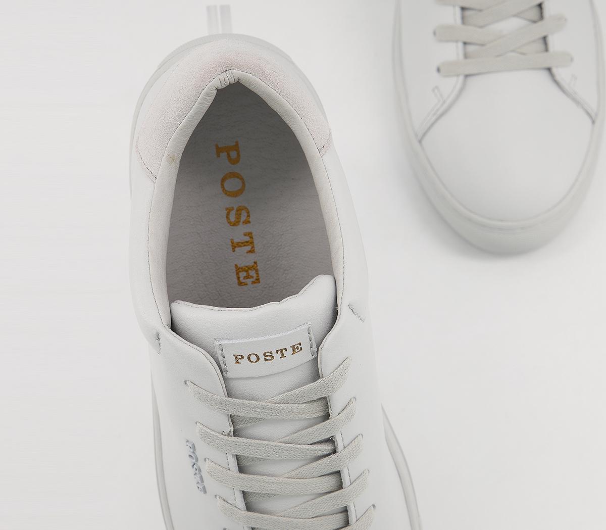 Poste Pierre Trainers Poste Pierre Trainers Dove Leather