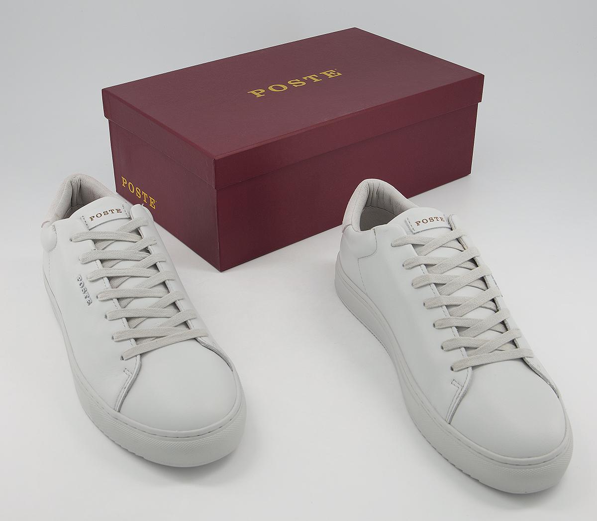 Poste Pierre Trainers Poste Pierre Trainers Dove Leather