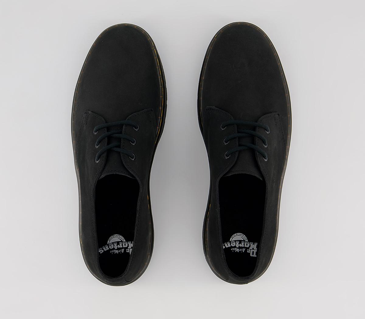 Dr. Martens Thurston Lo Shoes Black Kaya - Men's Casual Shoes