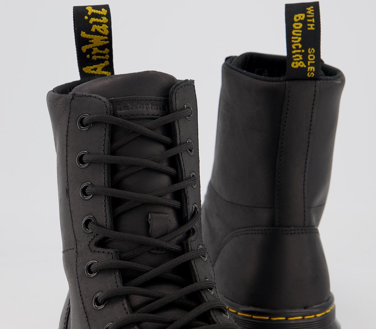 Dr. Martens Combs Boots Dr. Martens Combs Boots Black Leather