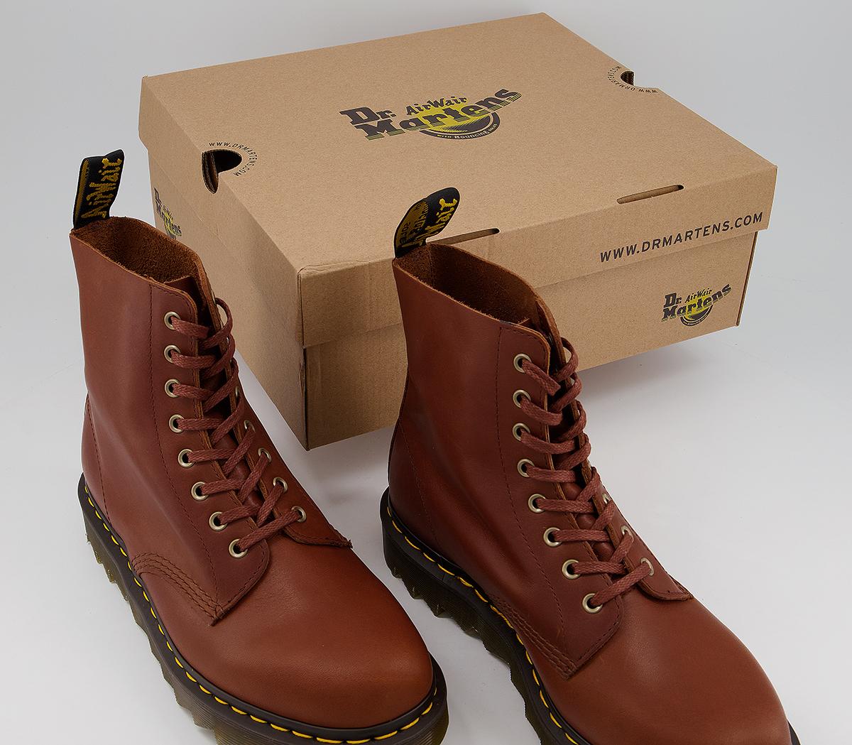 Dr. Martens 1460 Pascal Ziggy Boots Tan - Men’s Boots