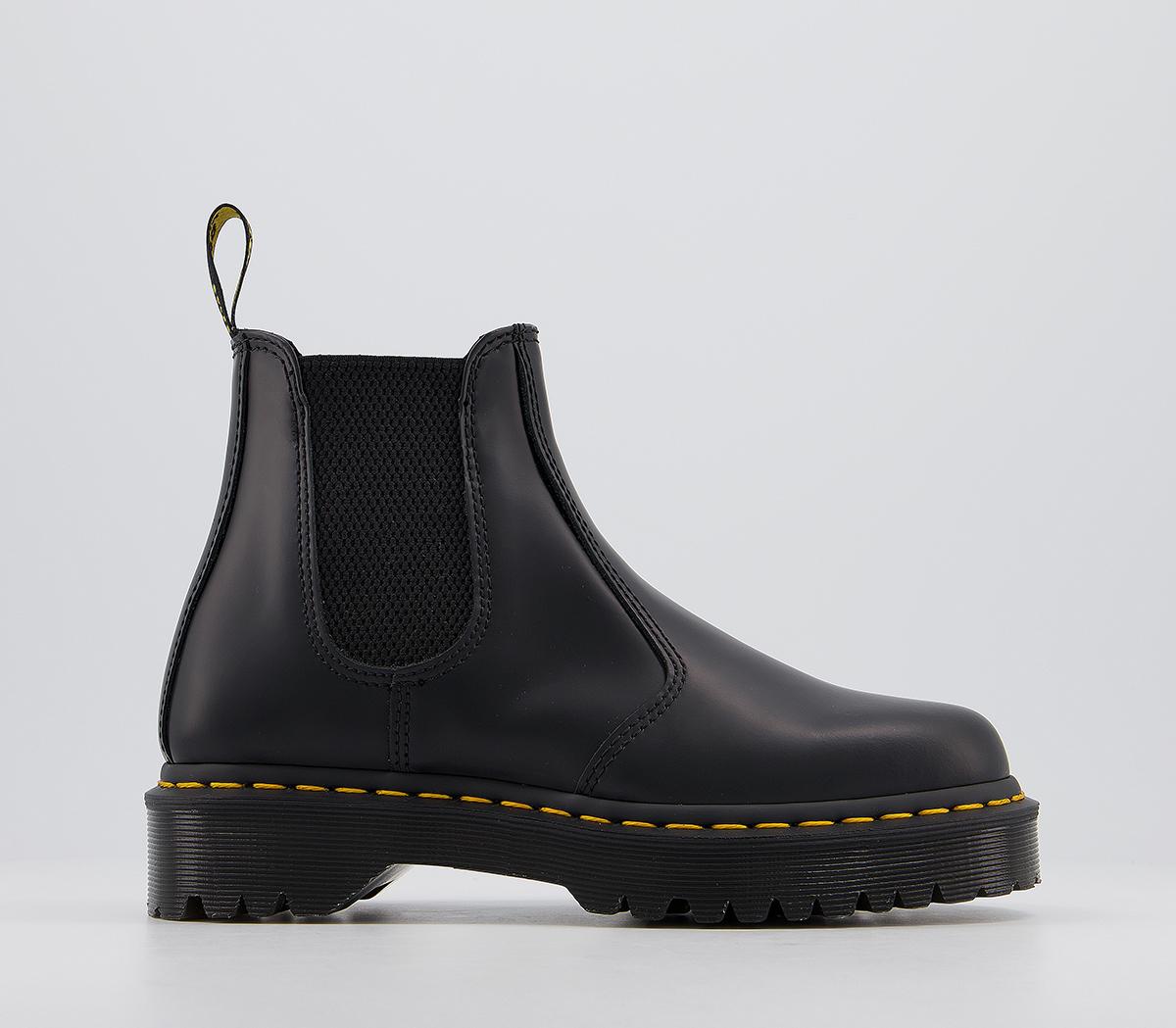 Dr. Martens 2976 Bex Chelsea Boots Black Smooth - Women's Ankle Boots