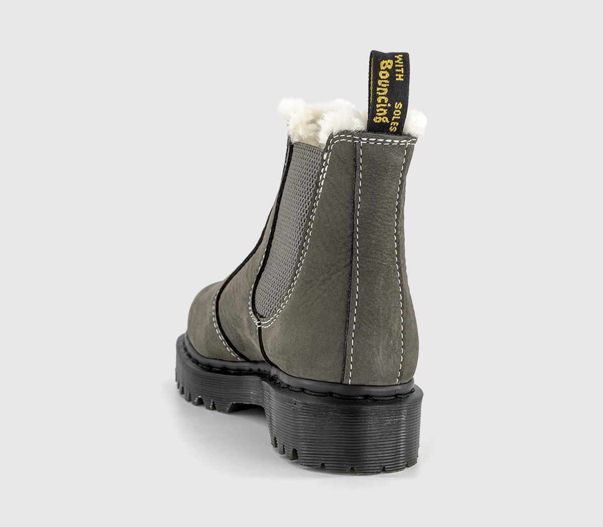 Dr. Martens2976 Bex Chelsea BootsGunmetal Milled Nubuck