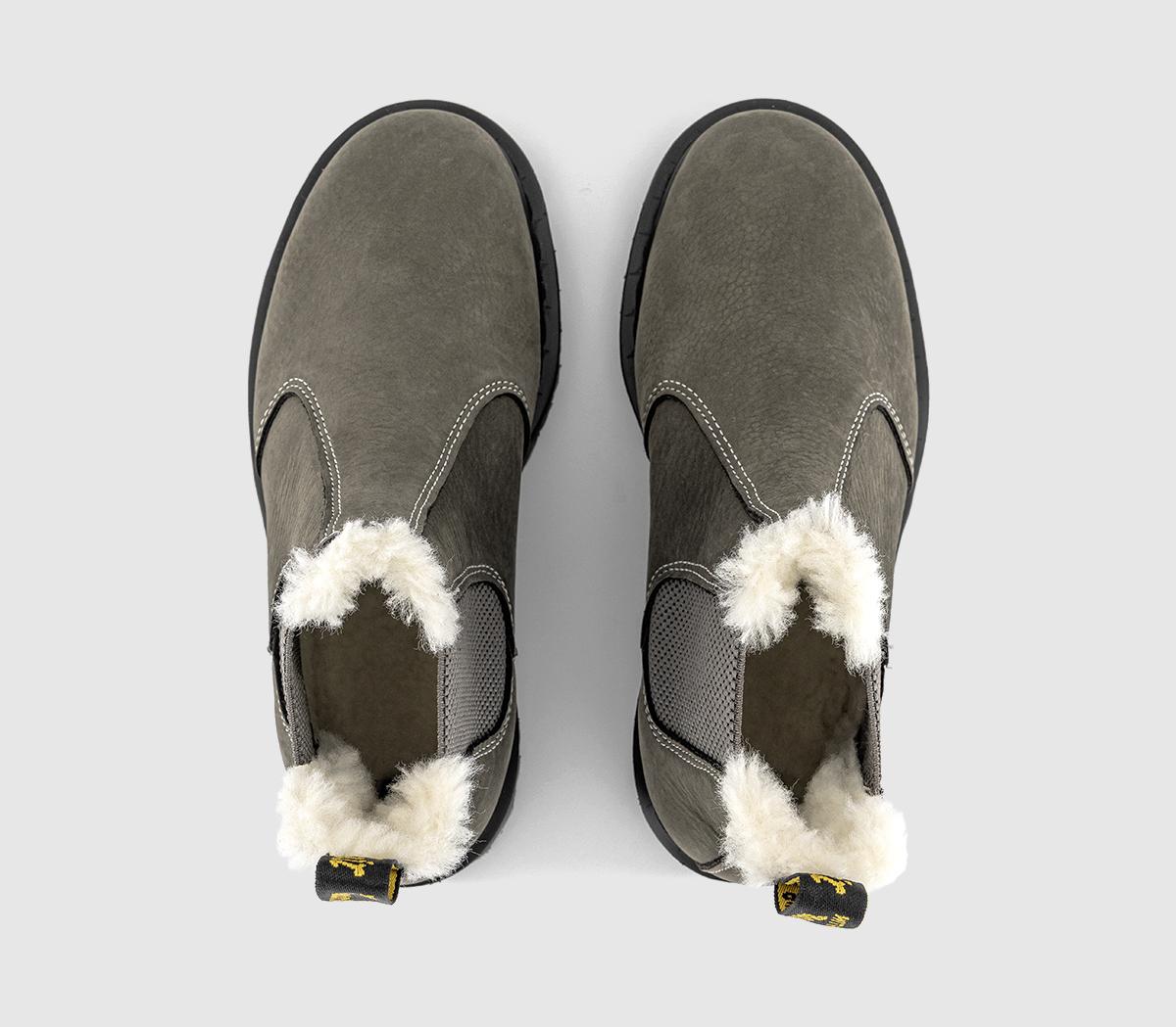 Dr. Martens2976 Bex Chelsea BootsGunmetal Milled Nubuck