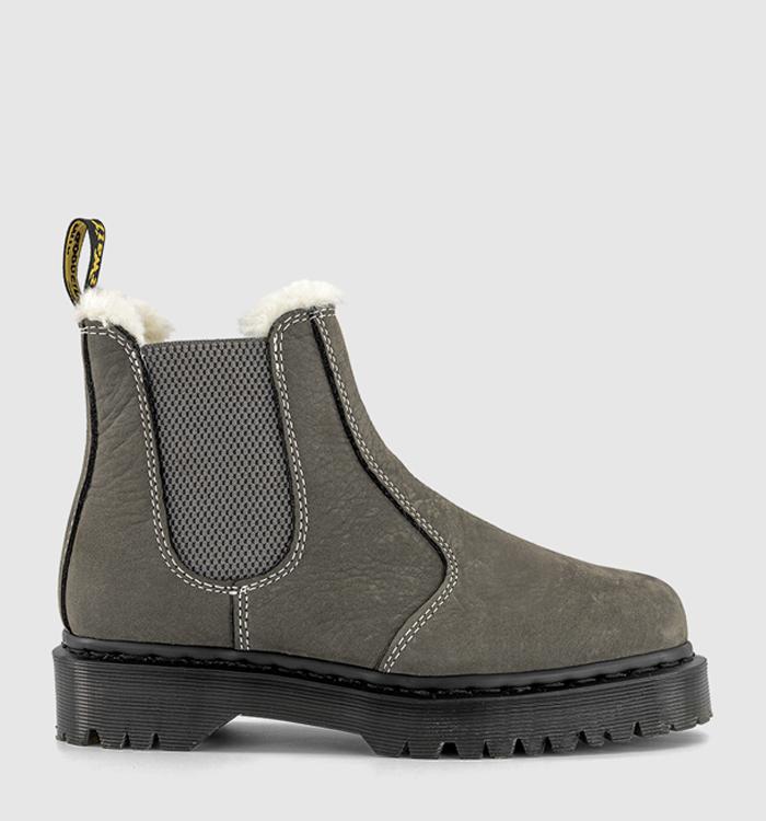 Dr. Martens 2976 Bex Chelsea Boots Gunmetal Milled Nubuck