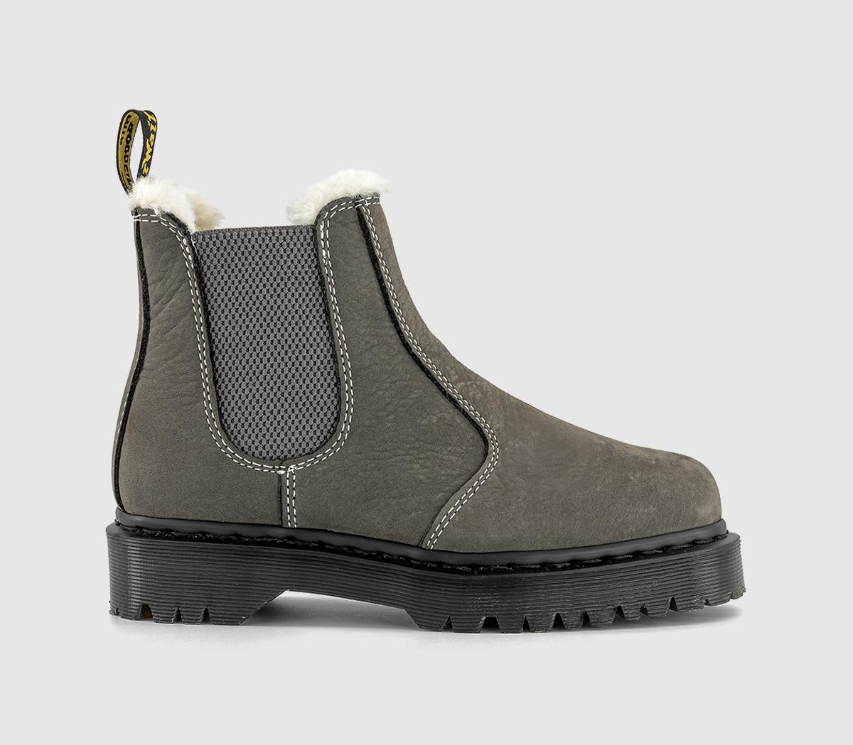Dr. Martens2976 Bex Chelsea BootsGunmetal Milled Nubuck