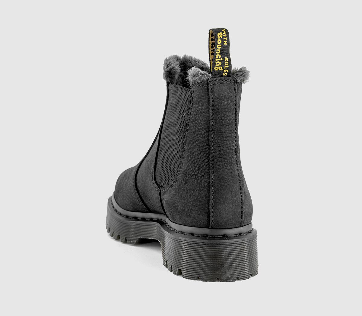 Dr. Martens2976 Bex Chelsea BootsBlack Milled Nubuck