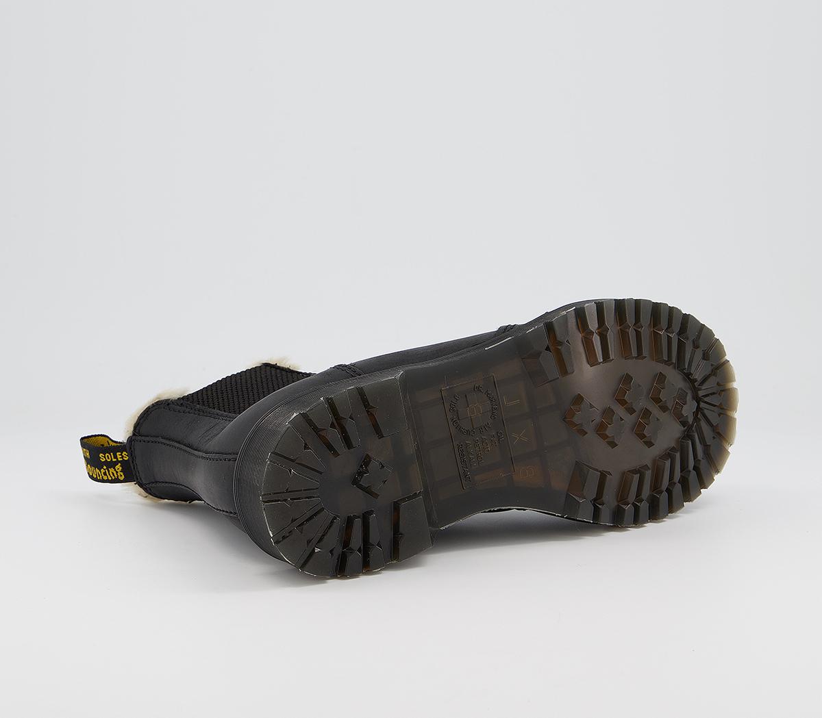 Dr. Martens 2976 Leonore Boots Dr. Martens 2976 Leonore Boots Black Burnished Wyoming
