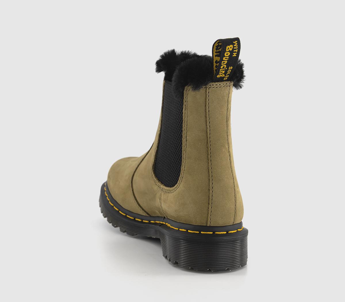 Dr. Martens2976 Leonore BootsOlive Black