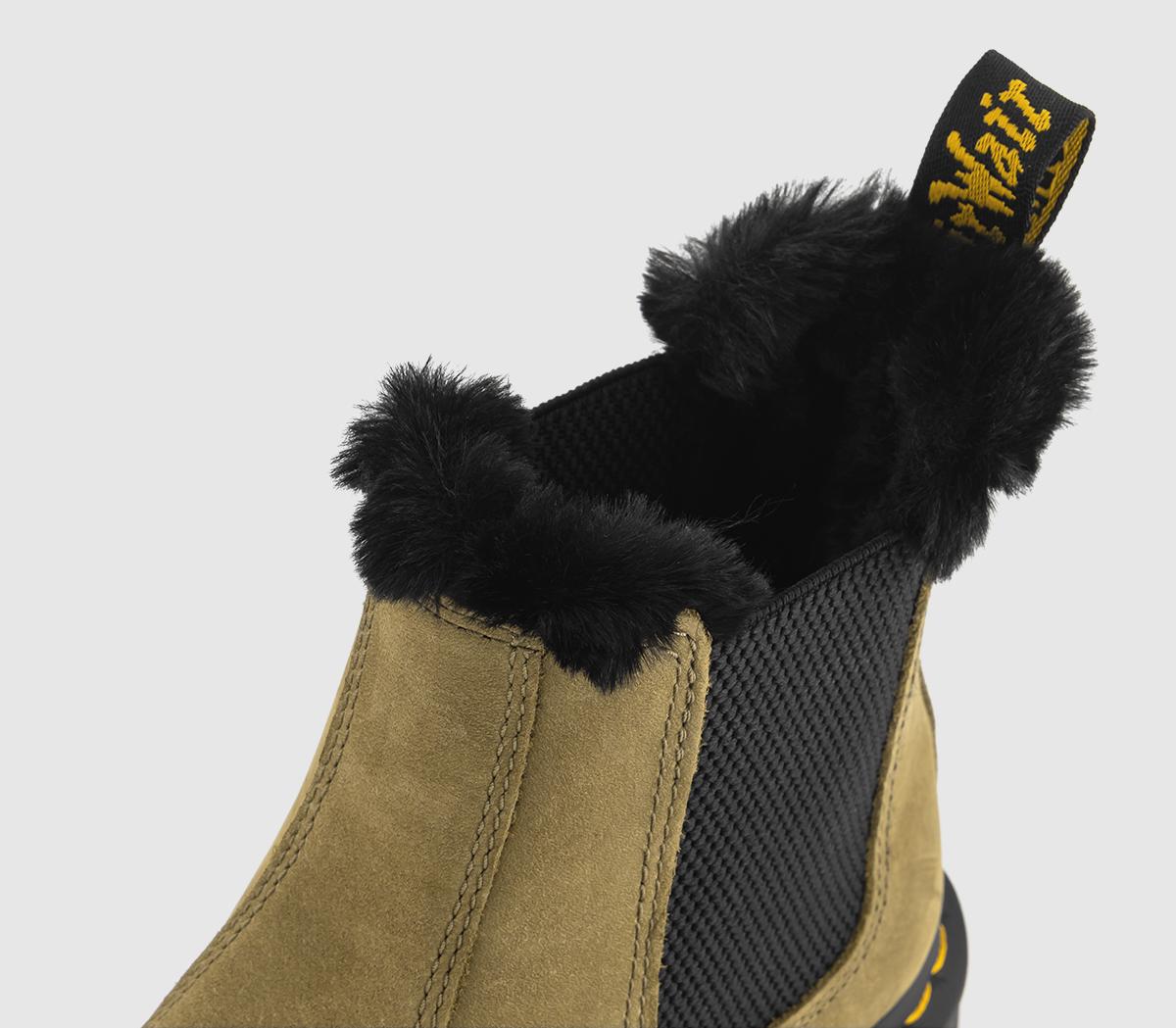 Dr. Martens2976 Leonore BootsOlive Black