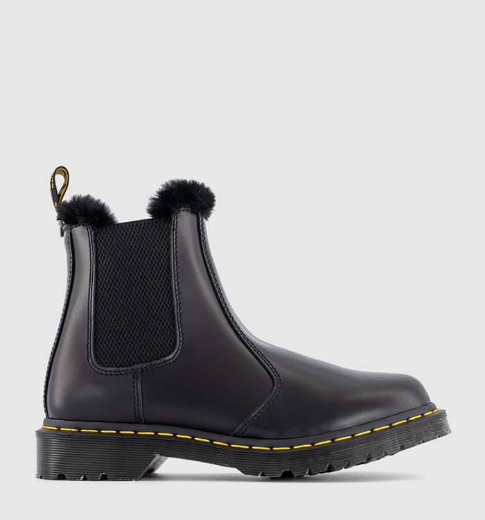 Doc marten fur lined boots sale