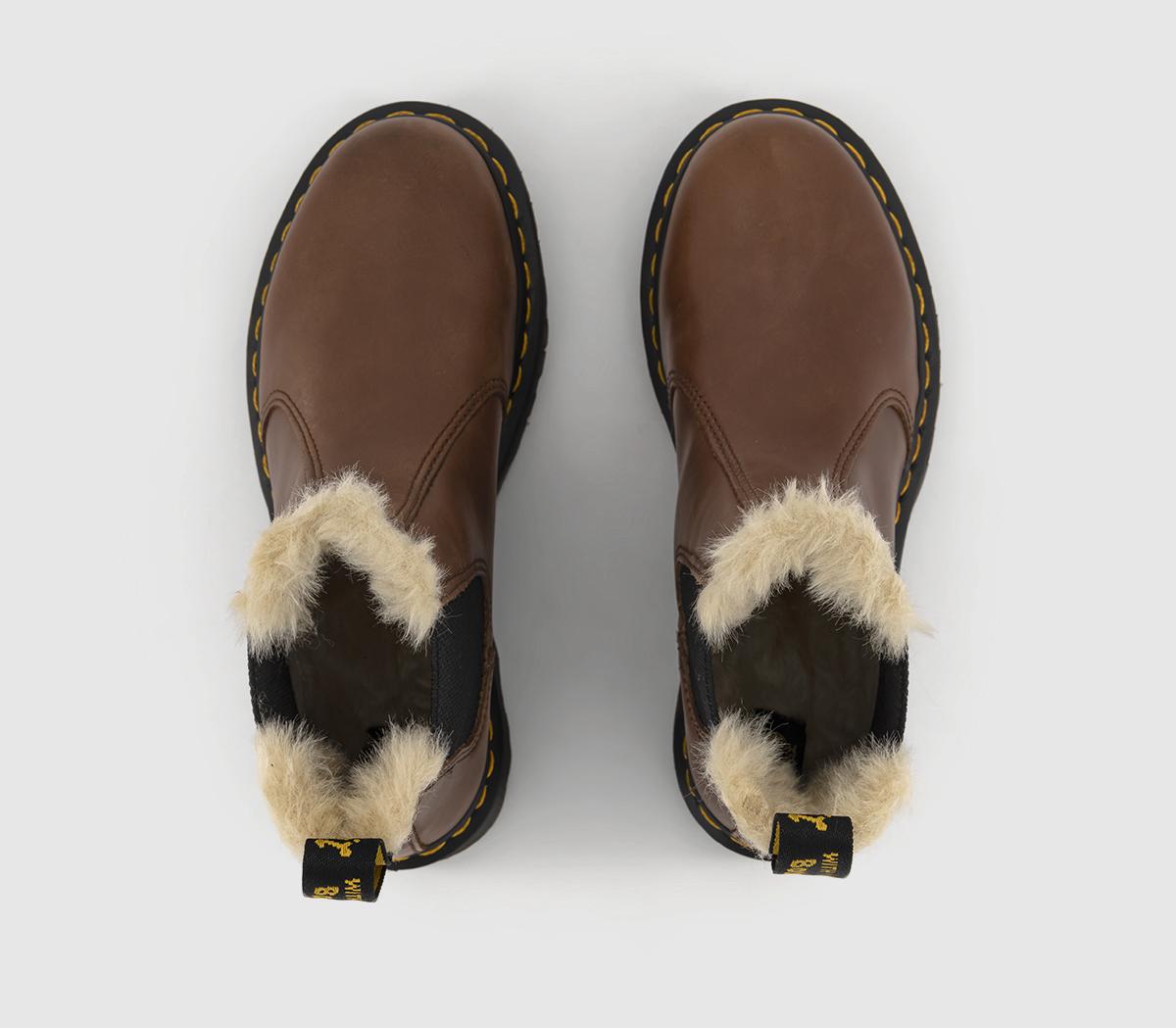 Dr. Martens2976 Leonore BootsSaddle Tan Farrier