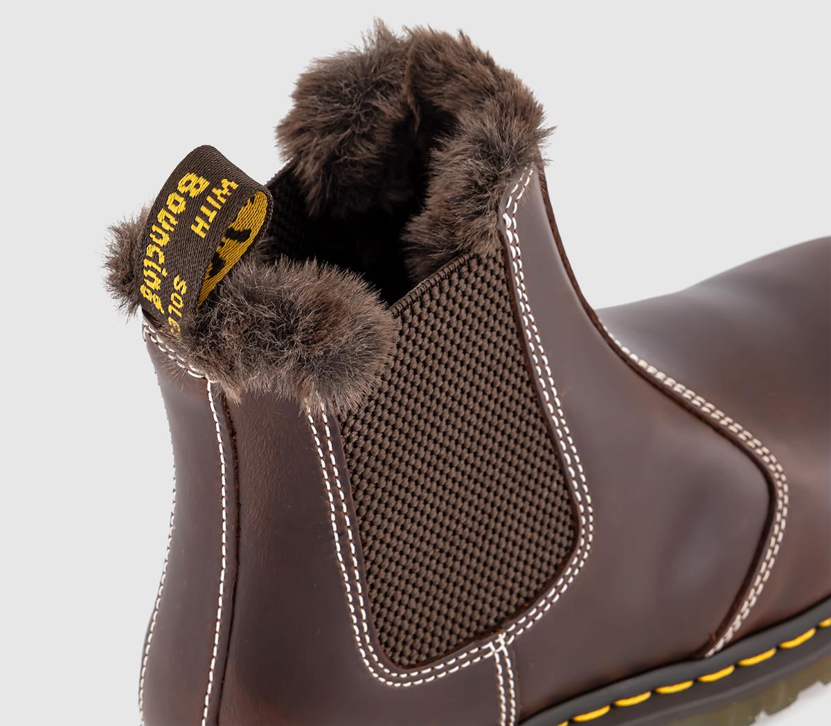 Dr. Martens2976 Leonore BootsDark Brown