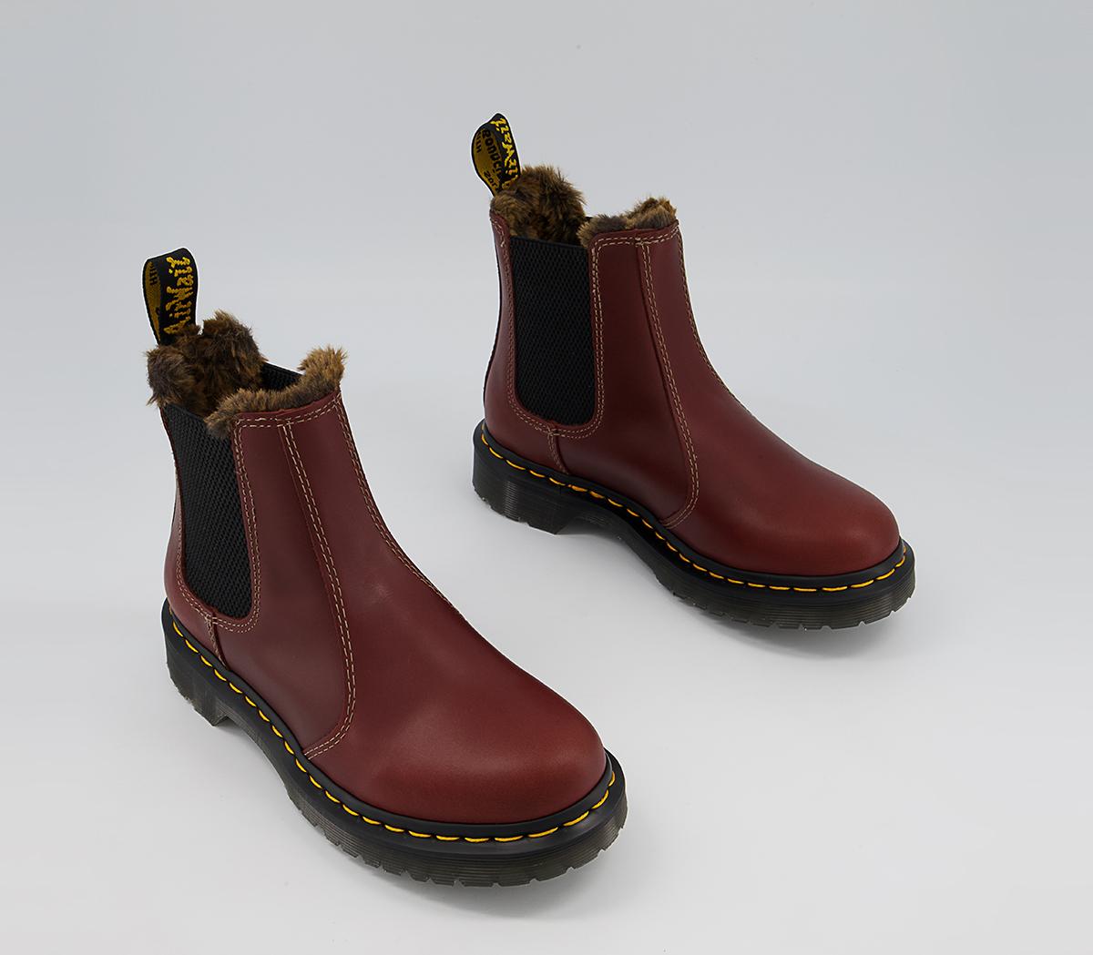 Dr. Martens 2976 Leonore Boots Brown Ambruzzo Women's Ankle Boots
