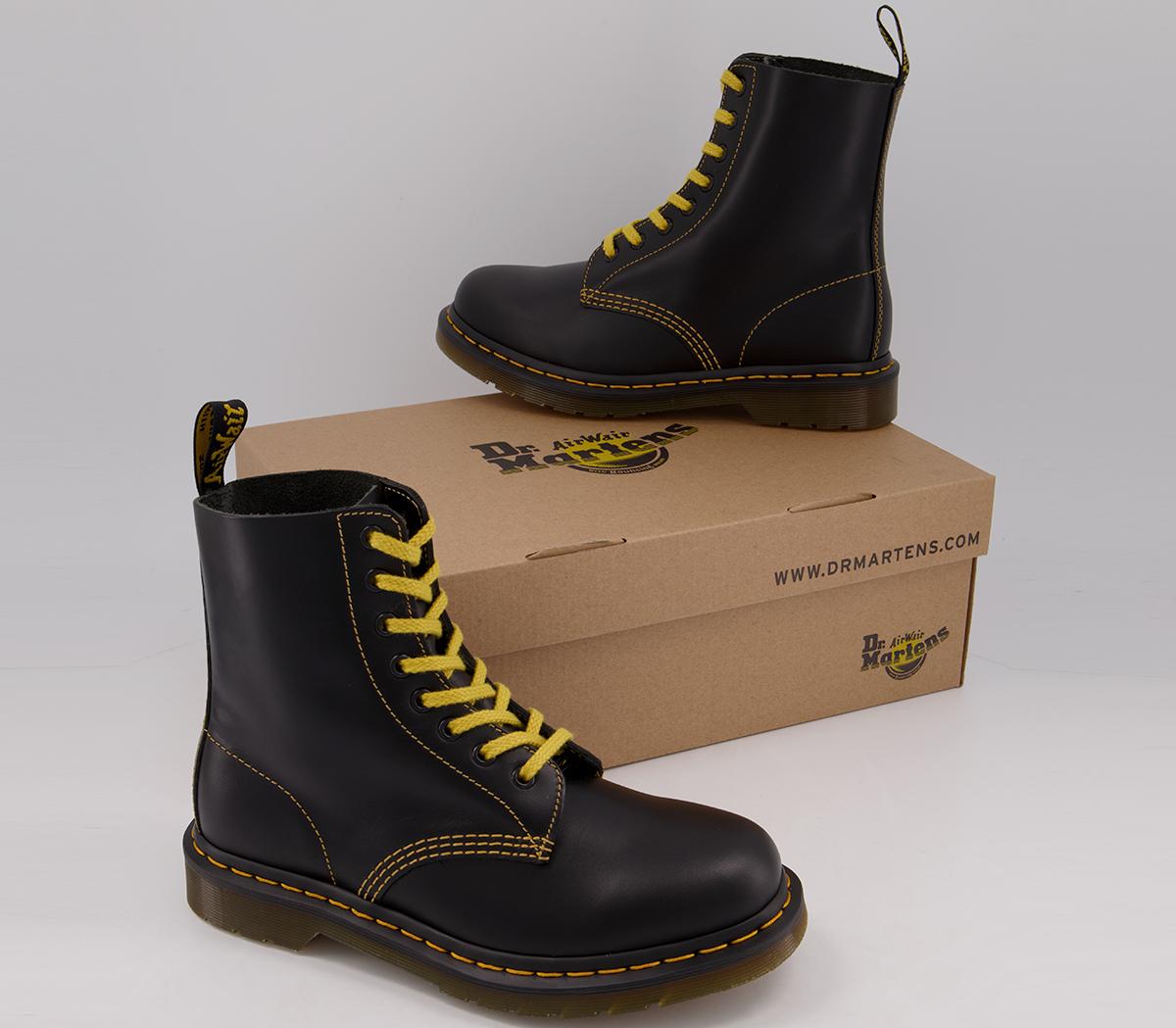 1460 pascal contrast boots black atlas