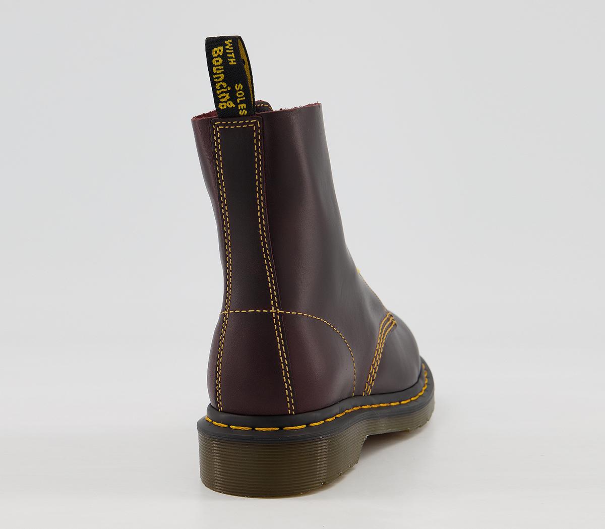 Dr. Martens1460 Pascal Contrast BootsOxblood Atlas