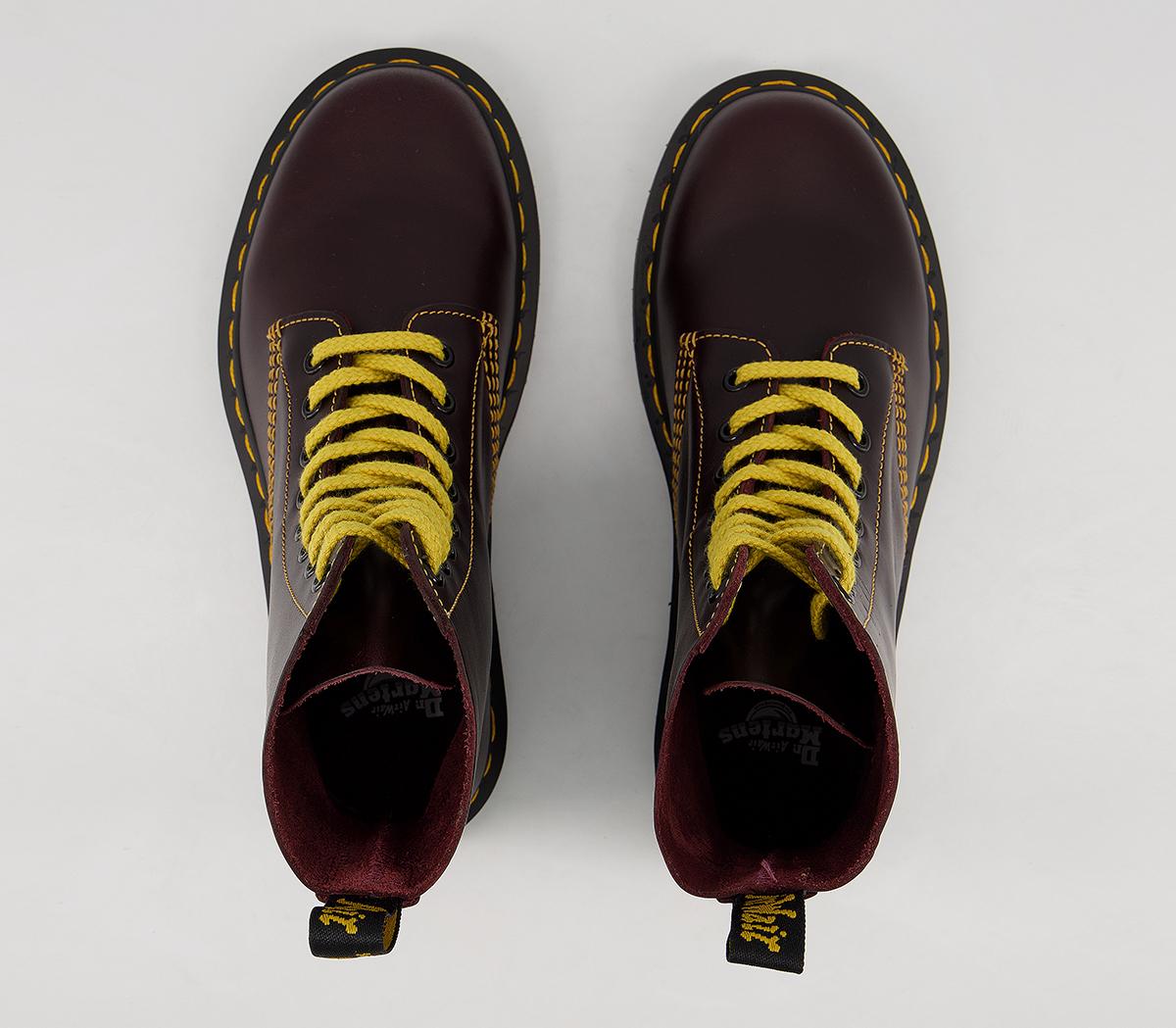 Dr. Martens1460 Pascal Contrast BootsOxblood Atlas