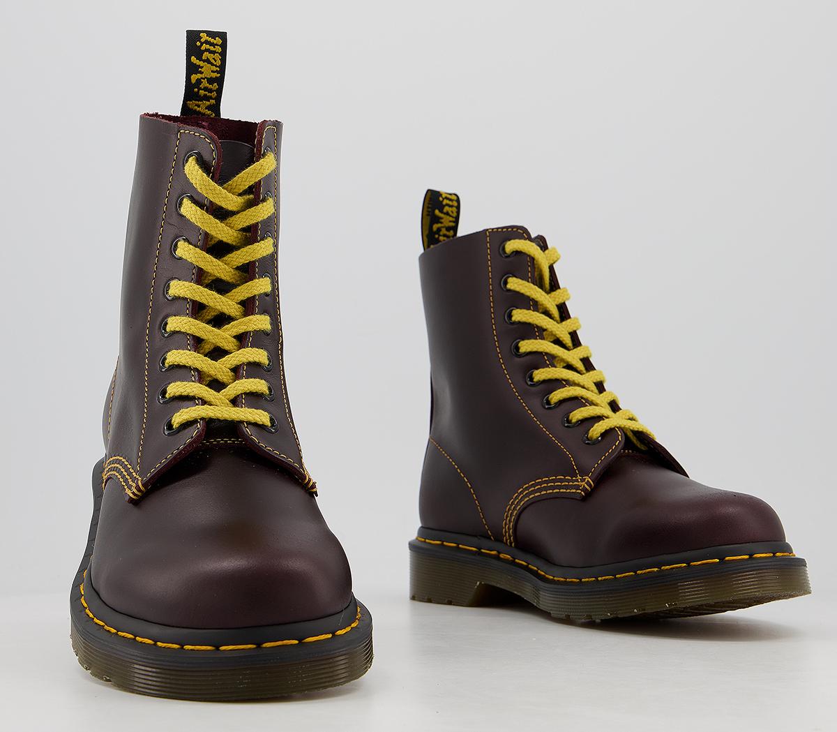 Dr. Martens1460 Pascal Contrast BootsOxblood Atlas