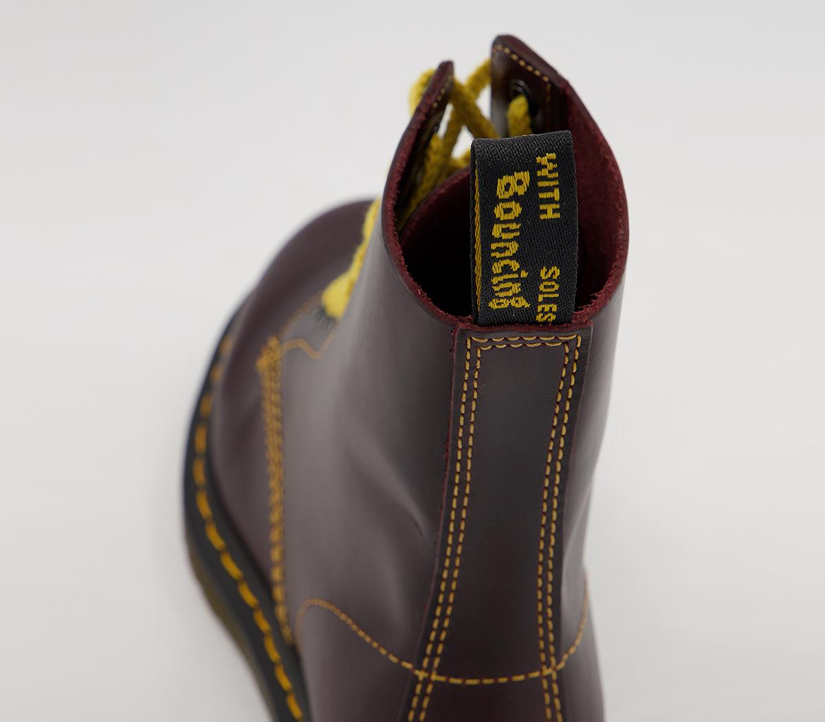 Dr. Martens1460 Pascal Contrast BootsOxblood Atlas
