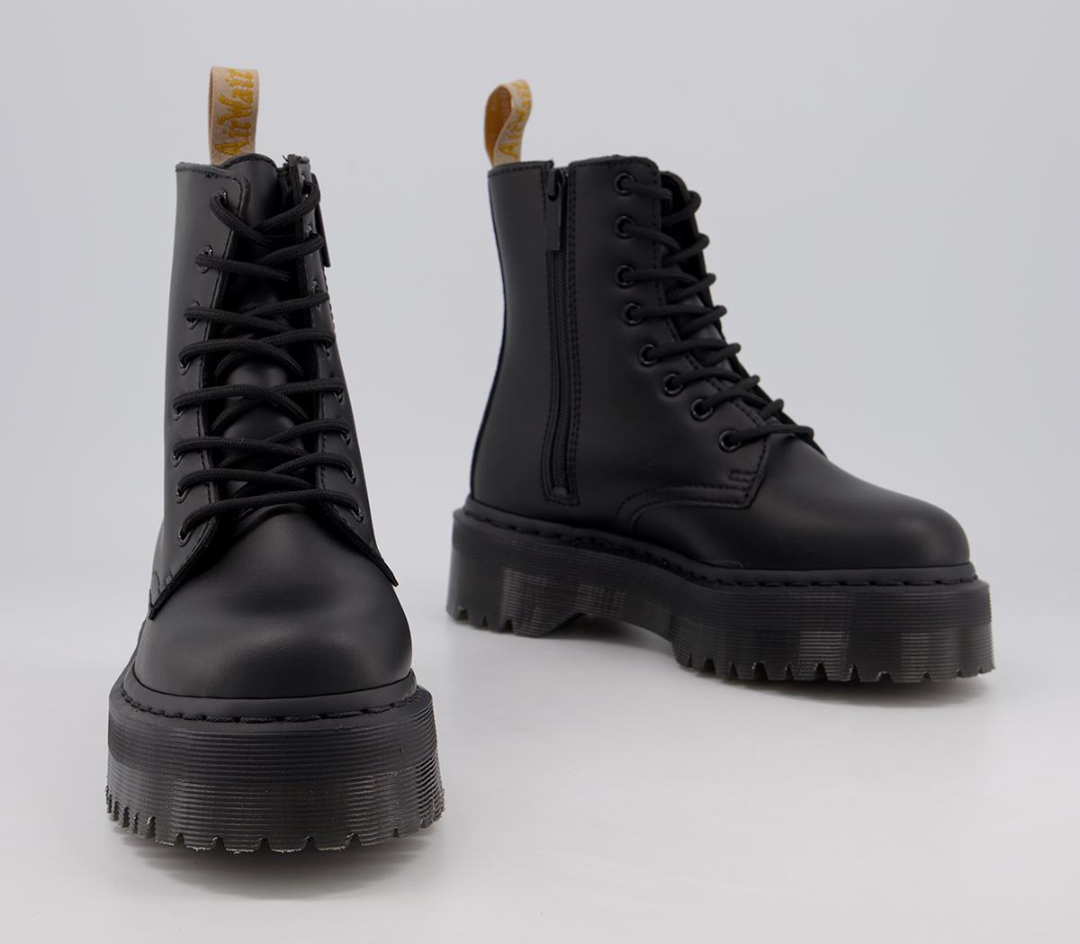 Dr. Martens Vegan Jadon Boots Black - Women's Ankle Boots