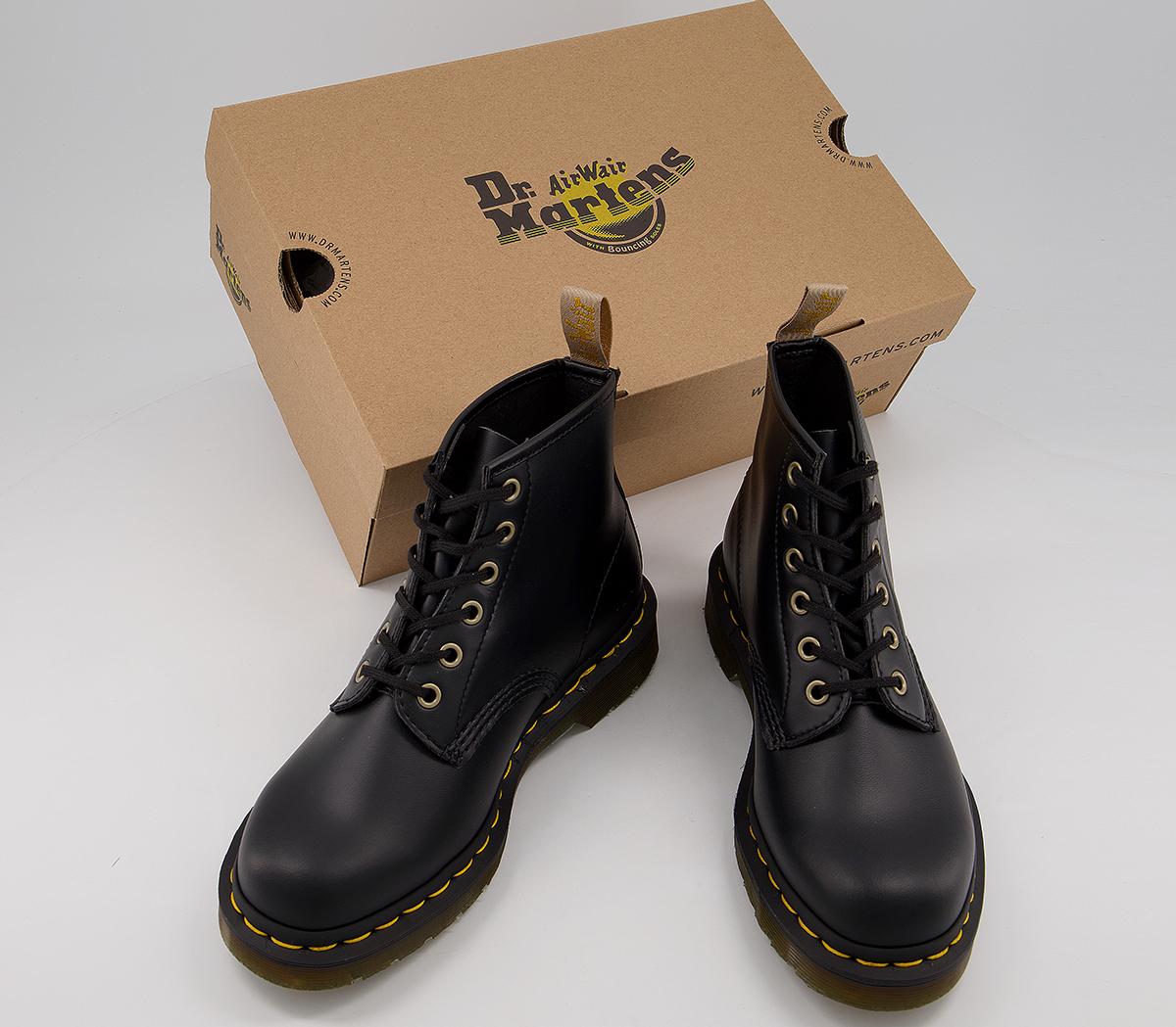 Dr. Martens Vegan 101 Boots Black Felix - Women's Ankle Boots