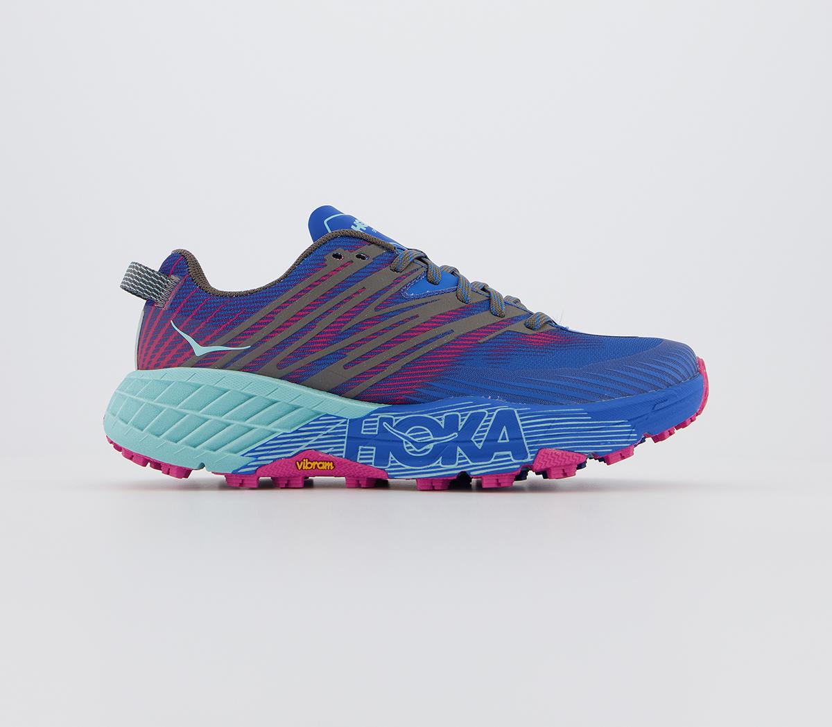 Speedgoat 4 TrainersImperial Blue Pink Peacock F