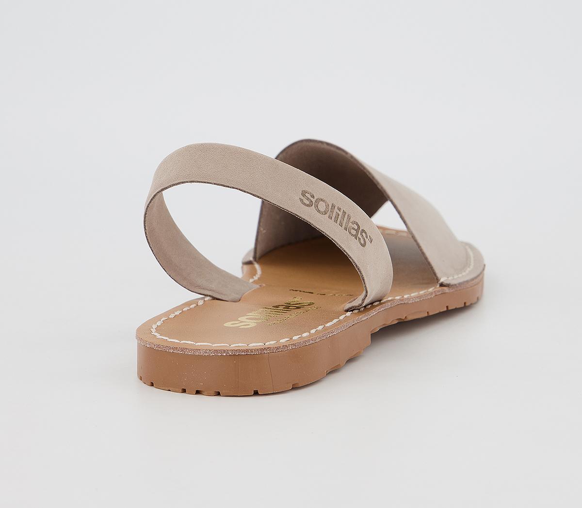 Solillas Solillas Sandals Solillas Solillas Sandals Warm Grey Nubuck