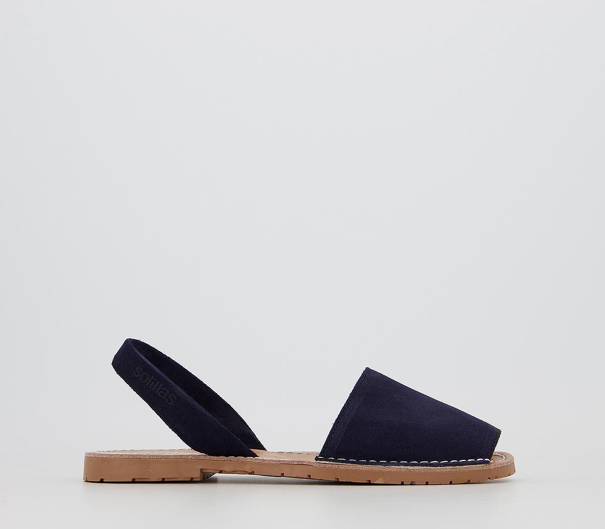 Office navy store sandals