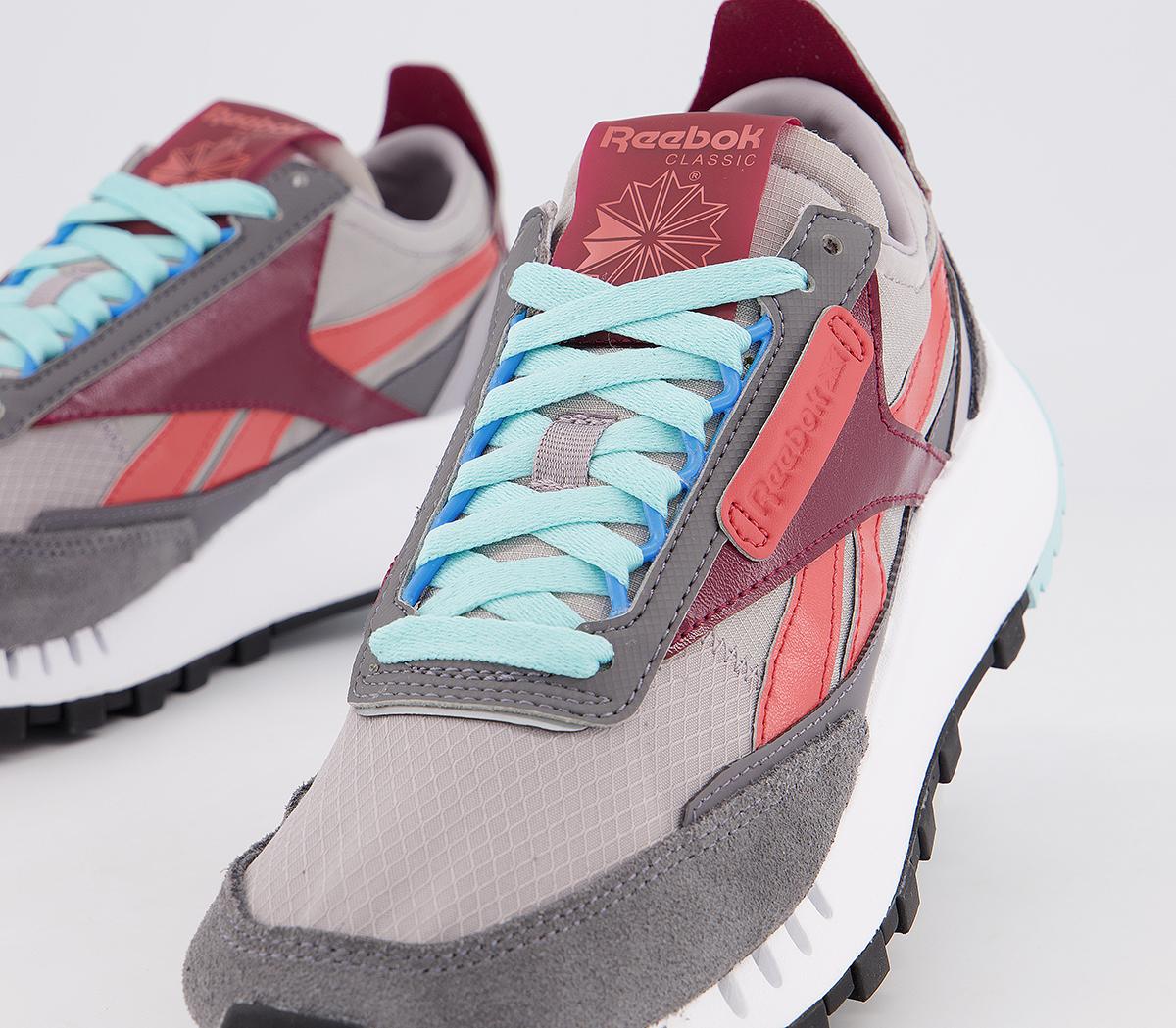 ReebokCl Legacy TrainersGrey Blue Red Exclusive
