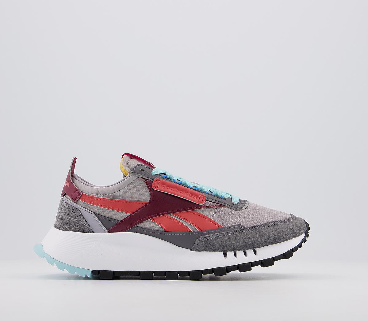 ReebokCl Legacy TrainersGrey Blue Red Exclusive