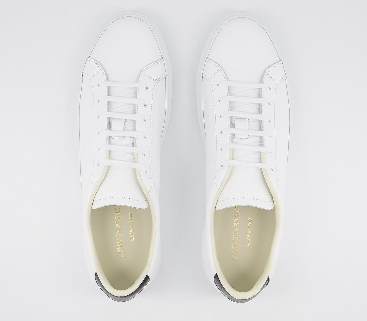 Common Projects Achillies Retro Low Trainers Common Projects Achillies Retro Low Trainers White Black