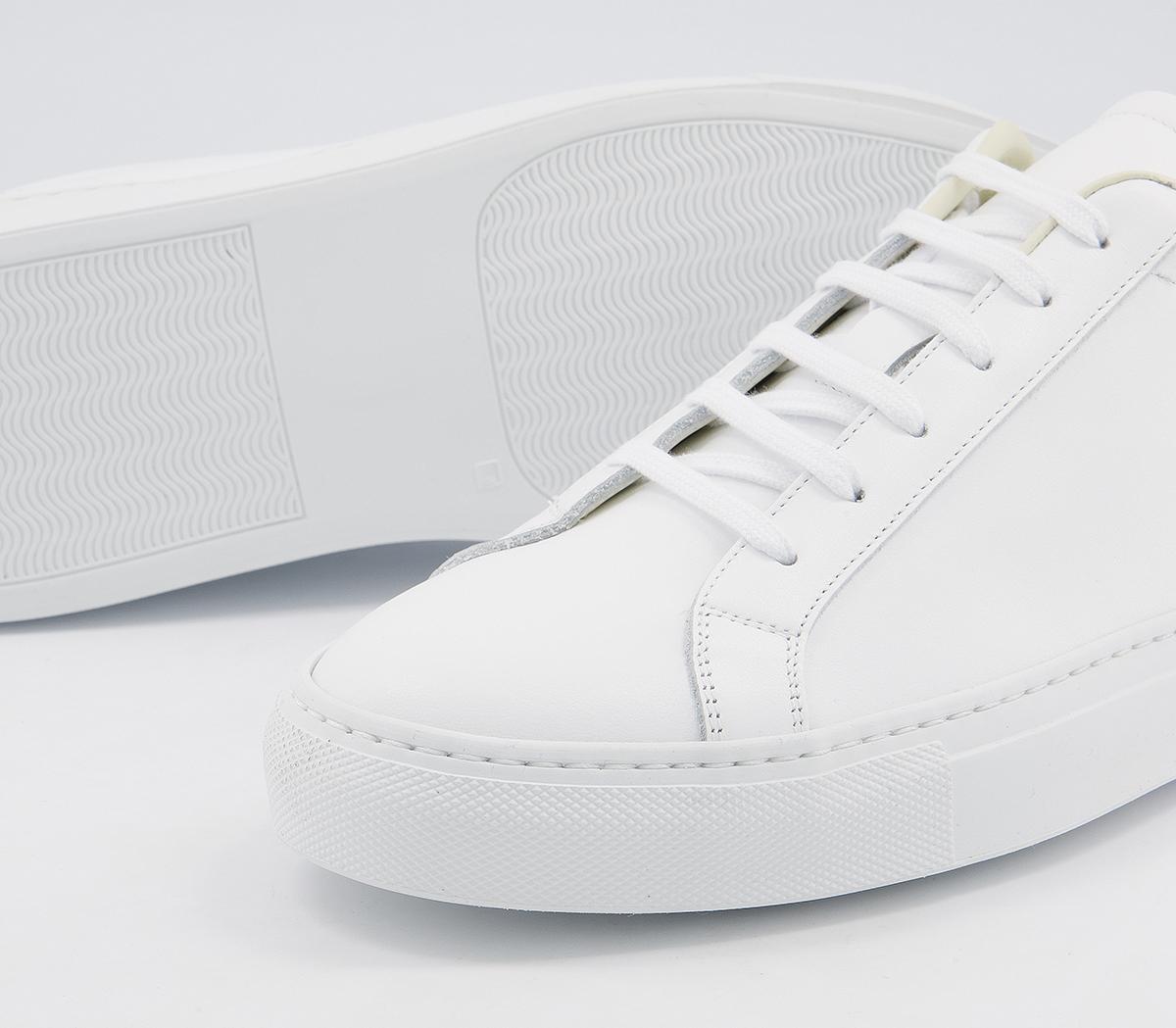 Common Projects Achillies Retro Low Trainers Common Projects Achillies Retro Low Trainers White Black