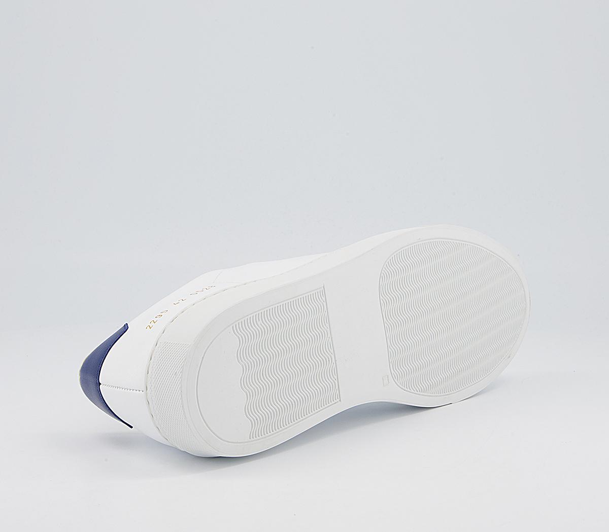 Common Projects Retro Low Trainers Common Projects Retro Low Trainers White Navy