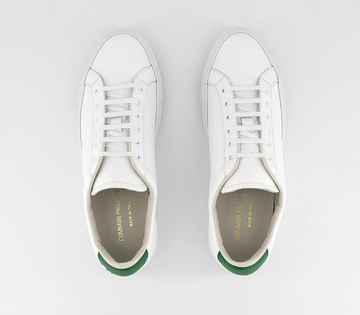 Common ProjectsRetro Low Trainers White Green