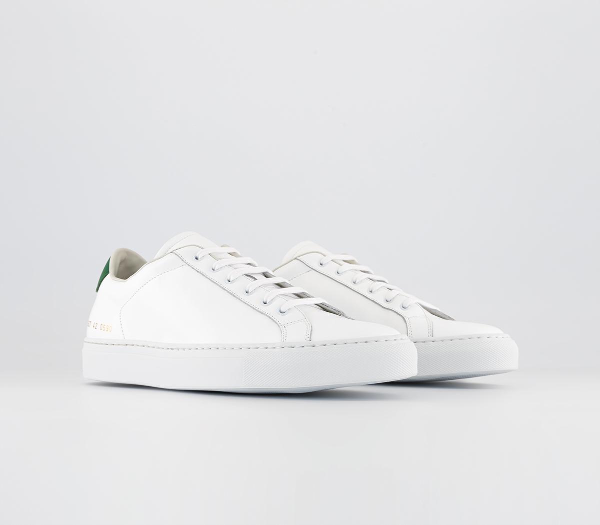 Common ProjectsRetro Low Trainers White Green