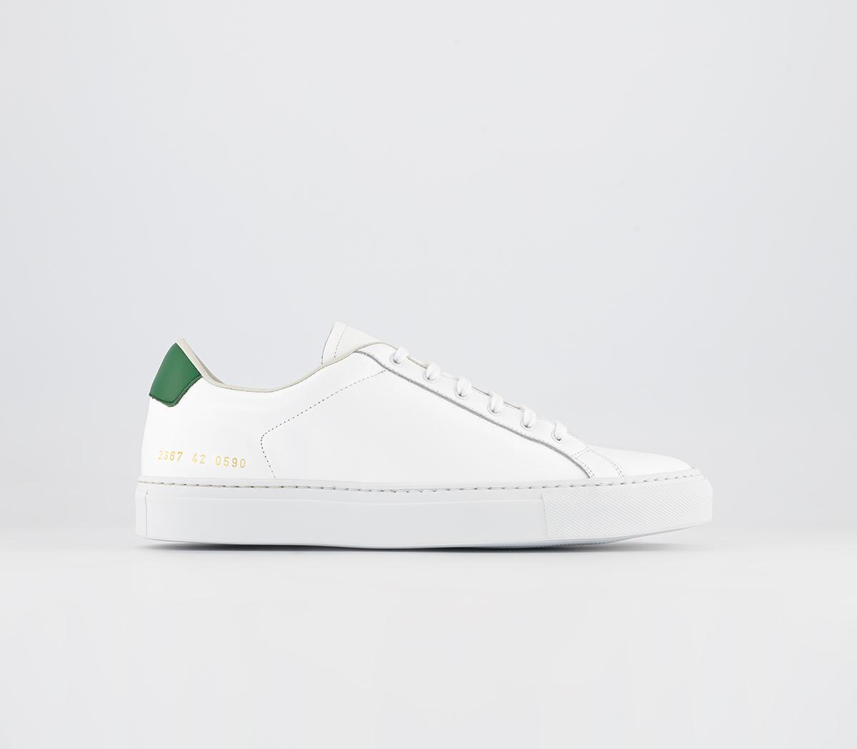 Common ProjectsRetro Low Trainers White Green