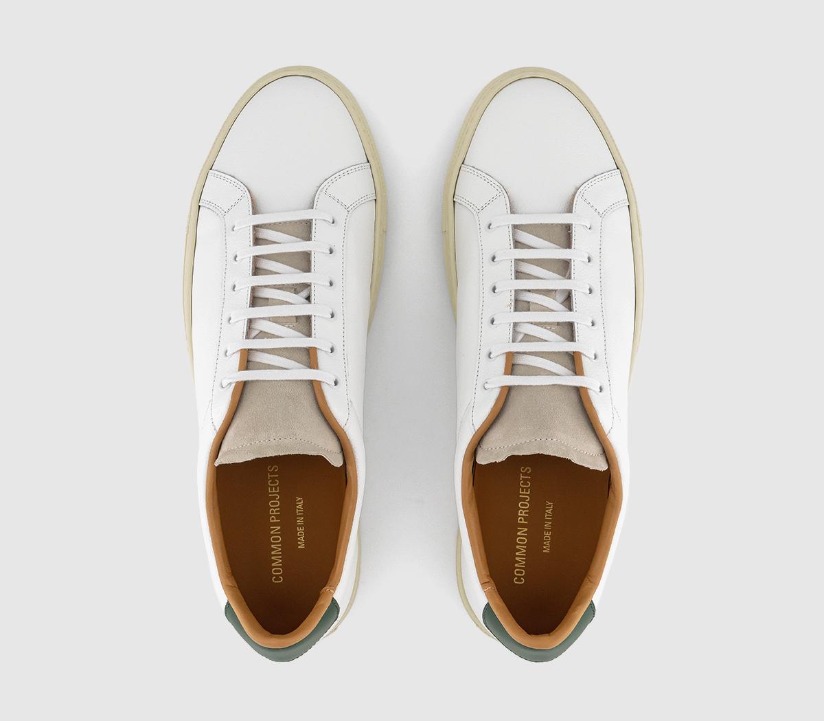 Common ProjectsRetro Low TrainersWhite Green White