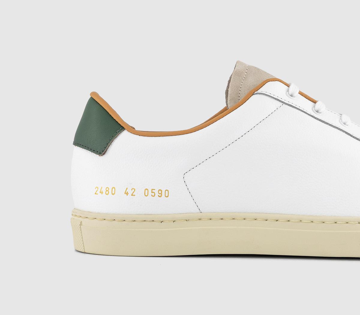Common ProjectsRetro Low TrainersWhite Green White