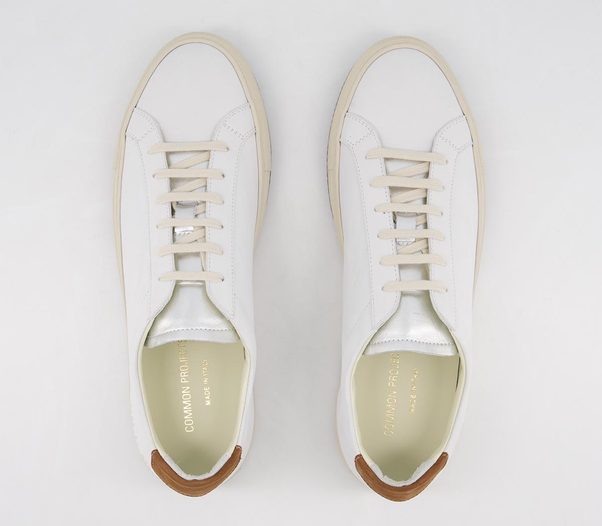Common Projects Retro Low Special Trainers Common Projects Retro Low Special Trainers White Tan