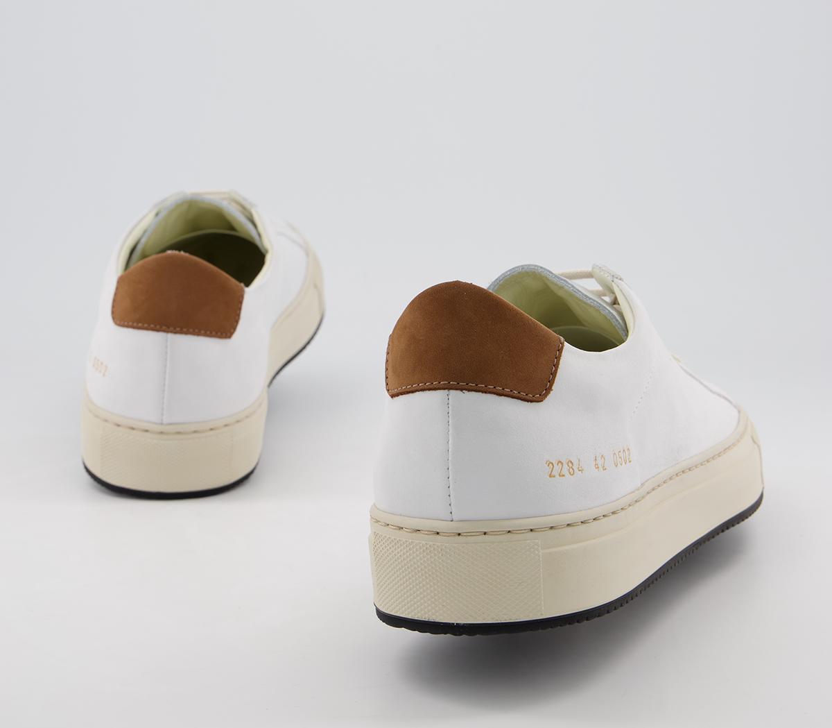 Common Projects Retro Low Special Trainers Common Projects Retro Low Special Trainers White Tan