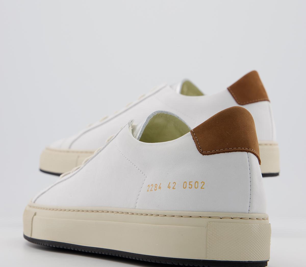 Common Projects Retro Low Special Trainers Common Projects Retro Low Special Trainers White Tan