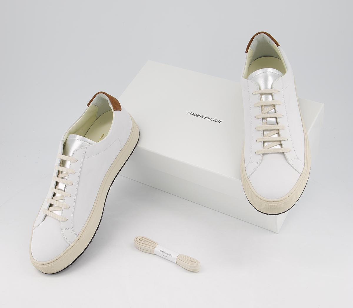 Common Projects Retro Low Special Trainers Common Projects Retro Low Special Trainers White Tan