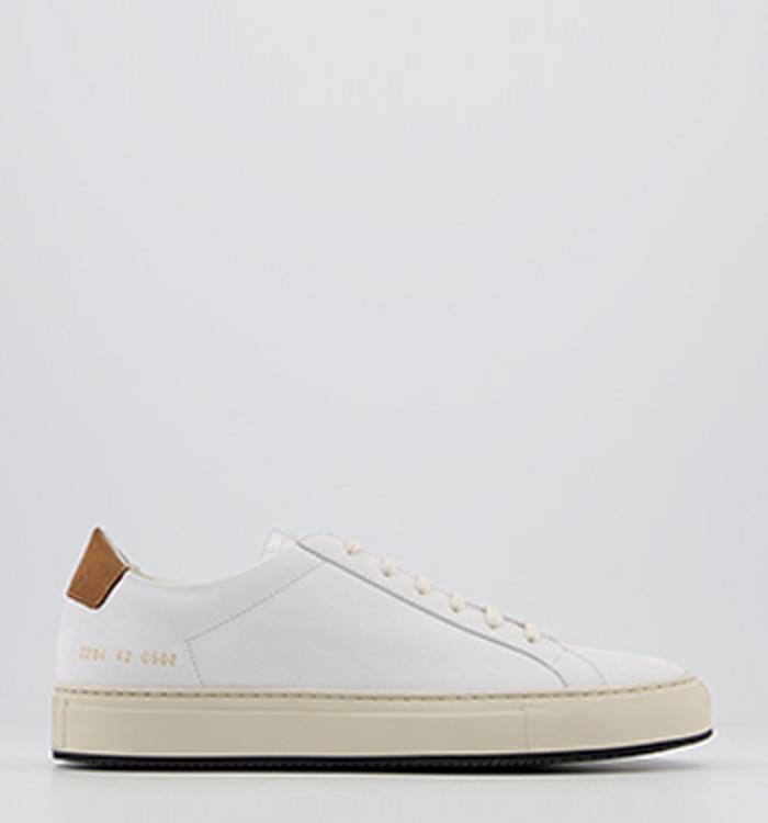 Common Projects Retro Low Special Trainers White Tan