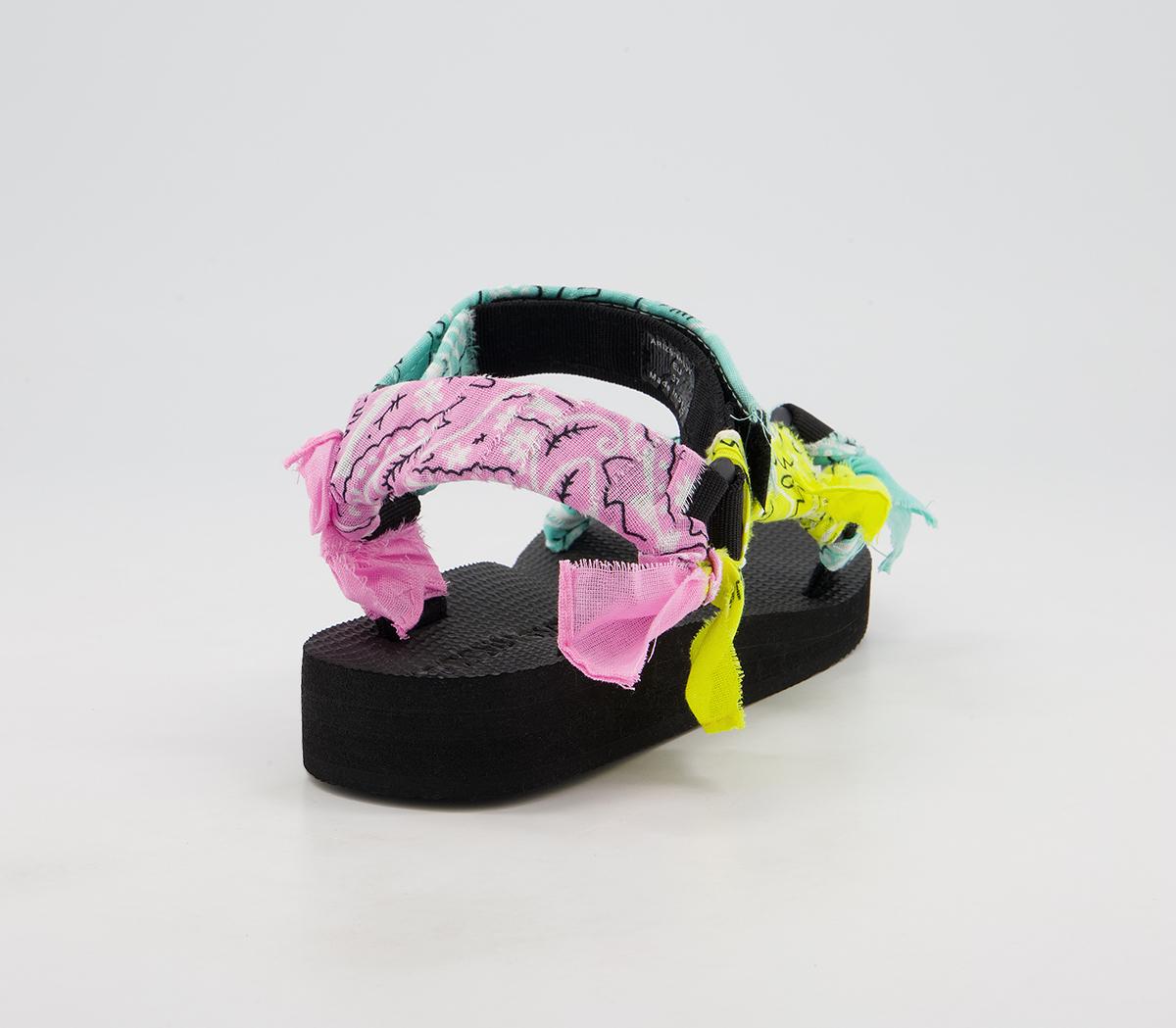 Arizona LoveTrekky Bandana Sandals Arizona LoveTrekky Bandana SandalsAqua Mix