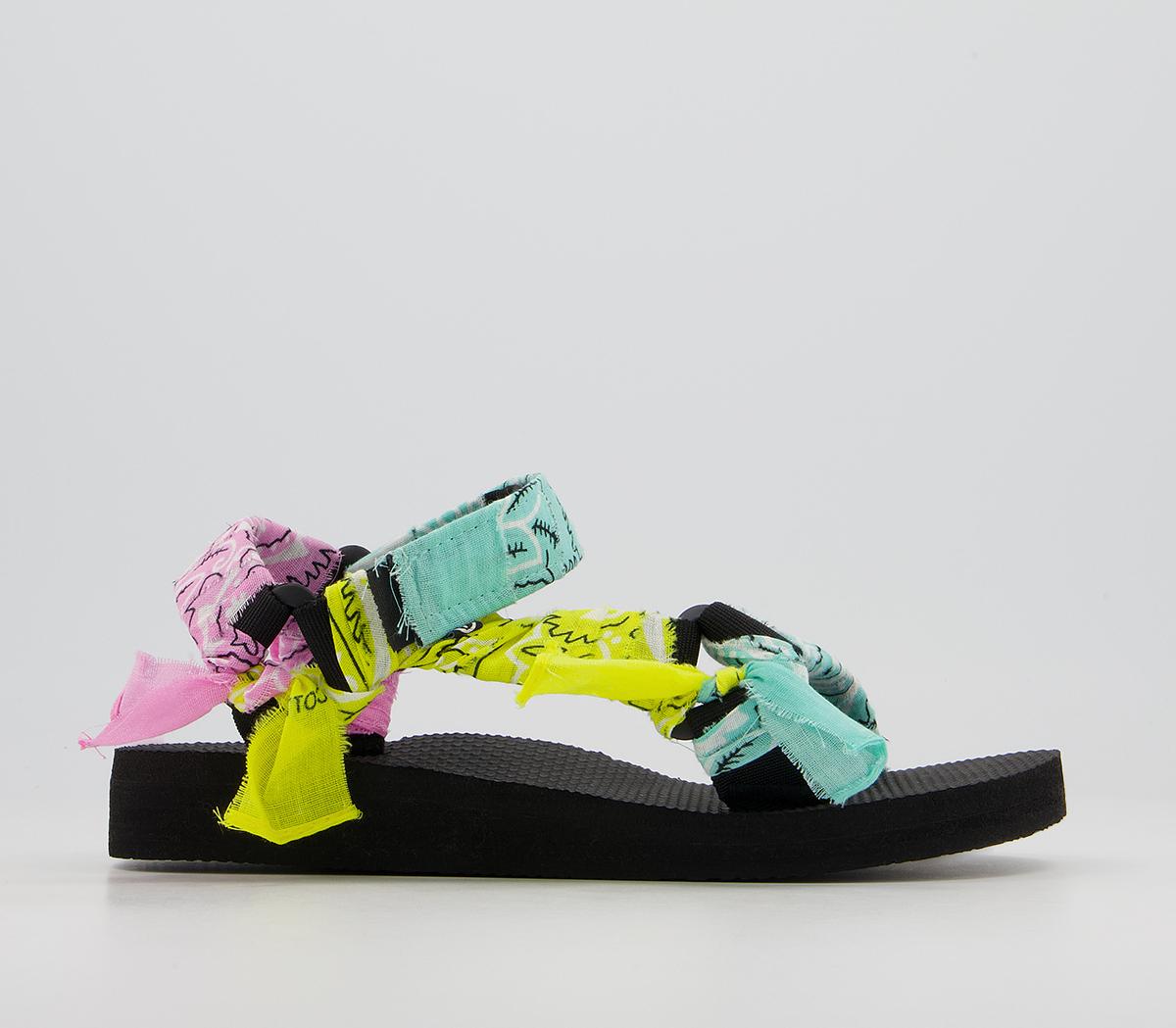 Arizona LoveTrekky Bandana Sandals Arizona LoveTrekky Bandana SandalsAqua Mix