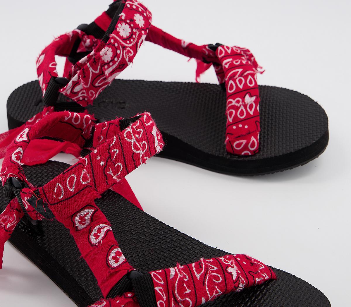 Arizona LoveTrekky Bandana SandalsRed