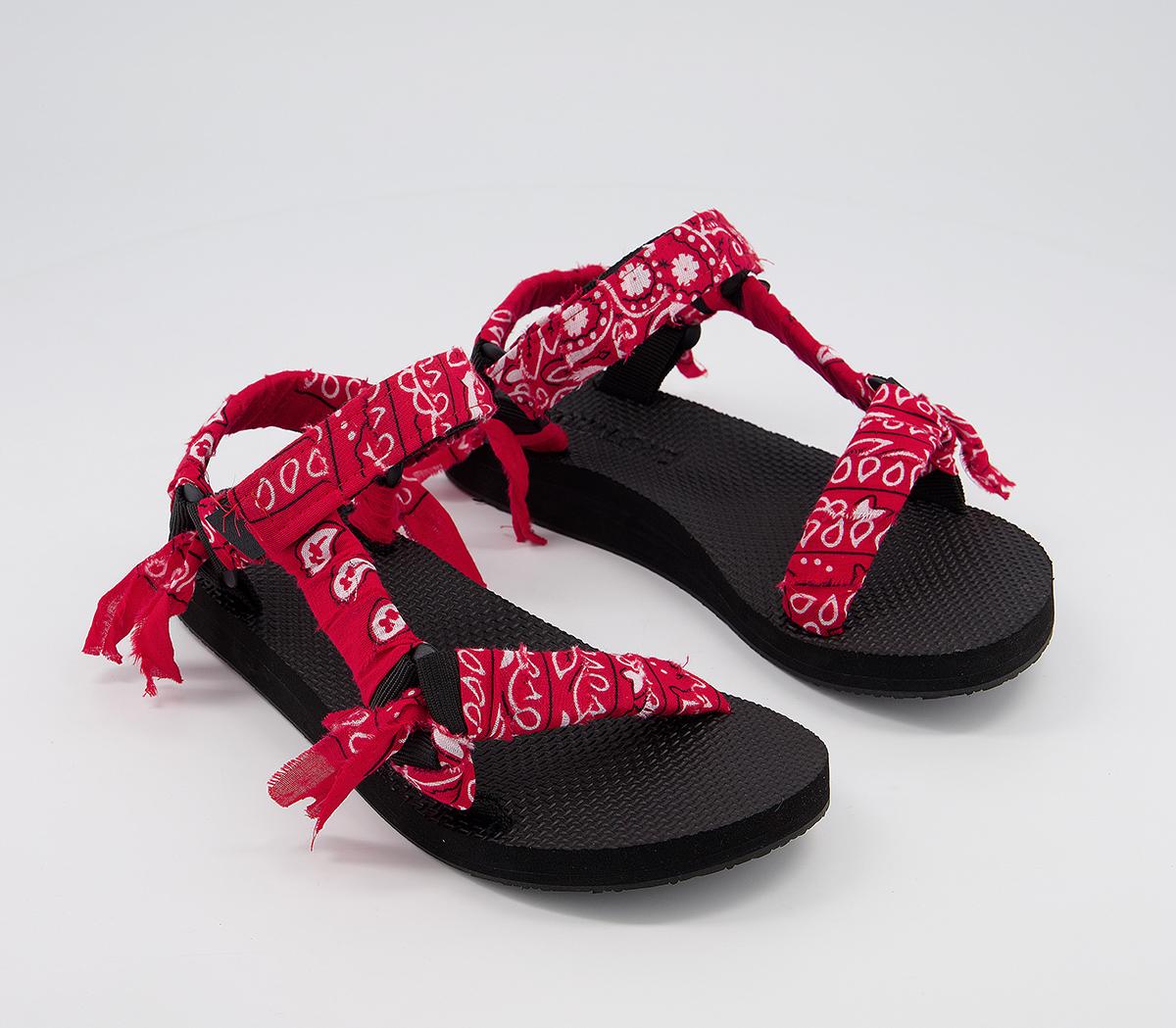 Arizona Love Trekky Bandana Sandals Arizona Love Trekky Bandana Sandals Red