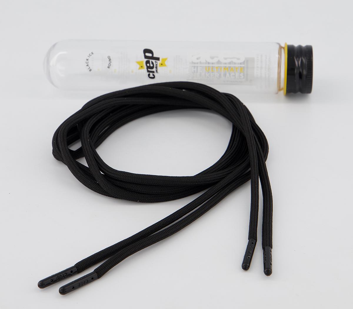 Crep Protect Crep Protect Pre-treated Laces Crep Protect Crep Protect Pre-treated Laces Black Round